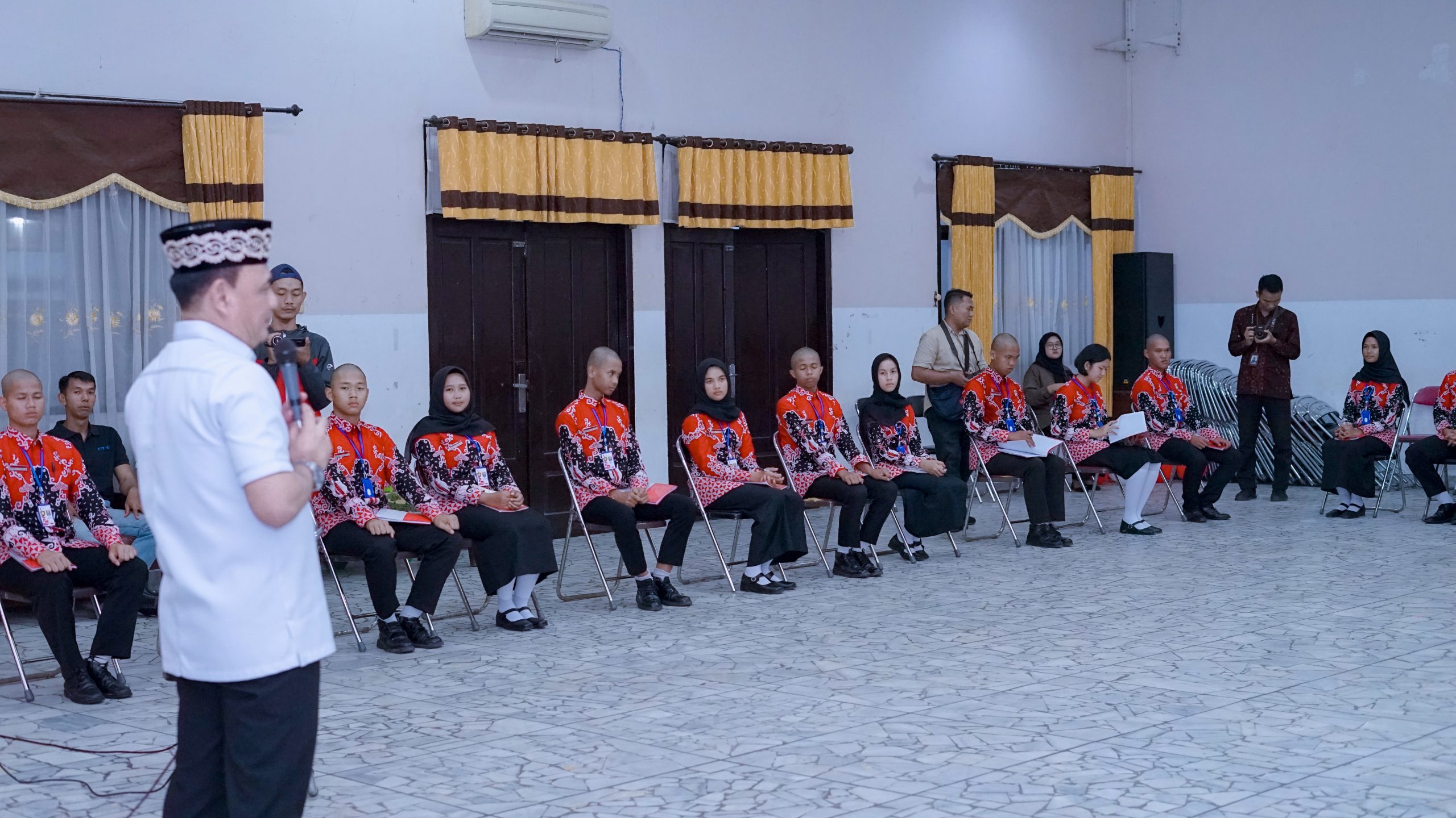 Walikota Metro Tinjau Kegiatan Diklat Calon Capaska