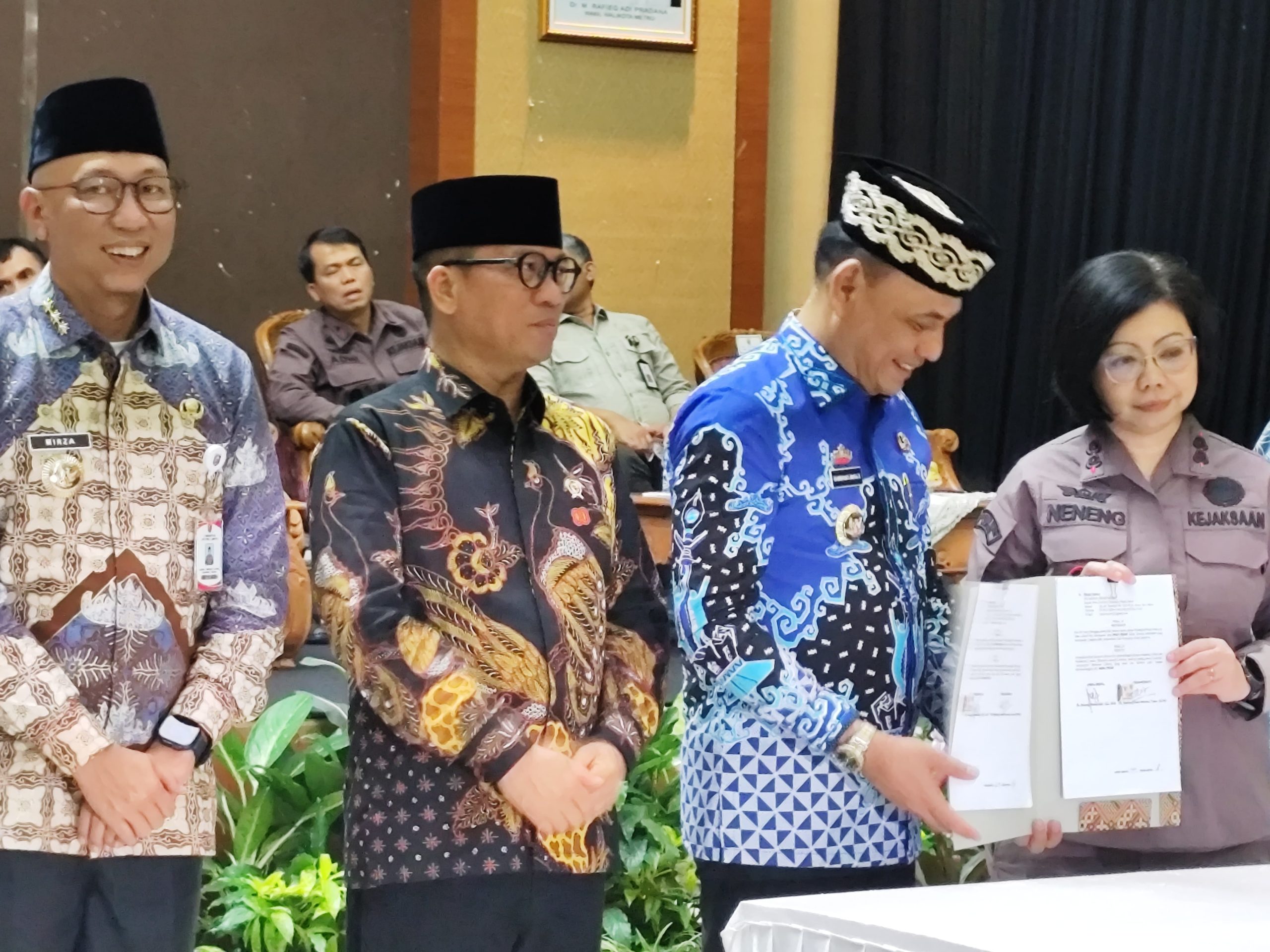 Walikota dan Bupati Se-Provinsi Lampung Tandatangani MoU dengan Kejaksaan RI