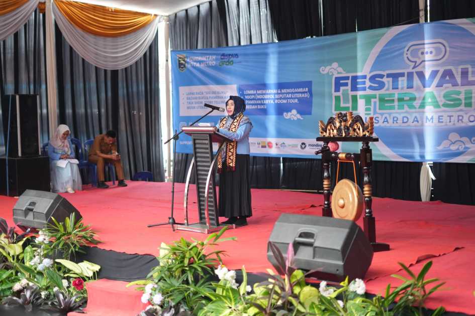 Festival Literasi 2025: Upaya Pemkot Metro Perkuat Budaya Baca dan Keterampilan Digital Masyarakat