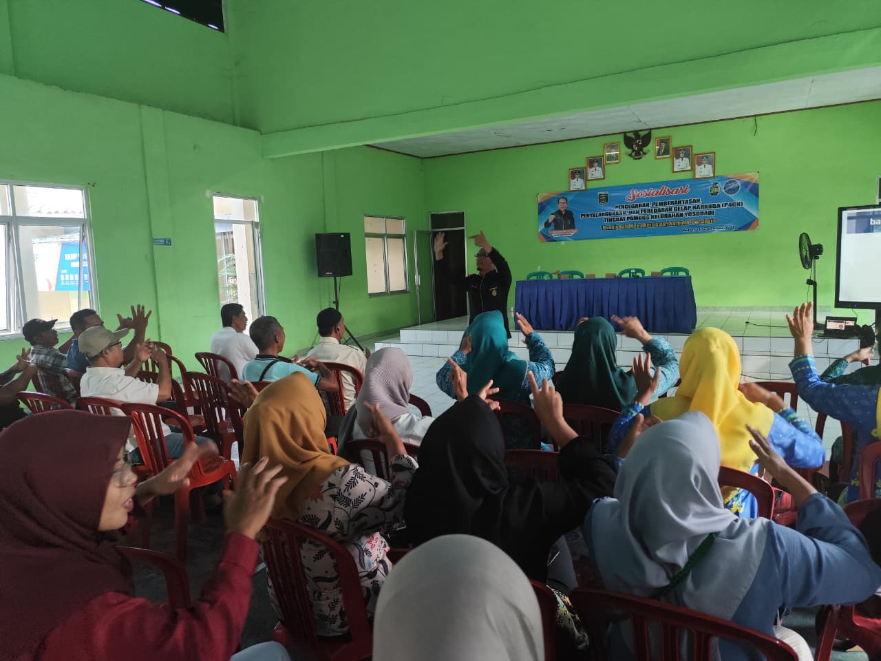 Masyarakat Yosodadi Antusias Ikuti Sosialisasi P4GN, Wujudkan Kota Metro Bebas Narkoba