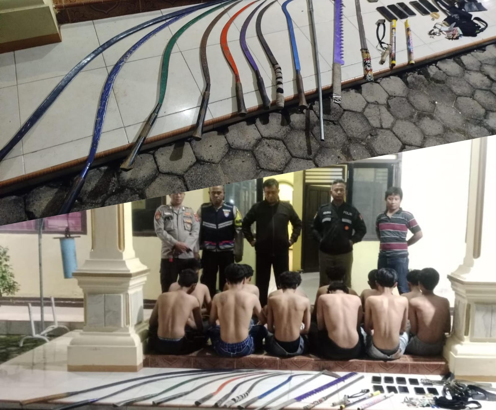 Polisi Amankan 12 Remaja yang Berencana Tawuran di Kota Metro