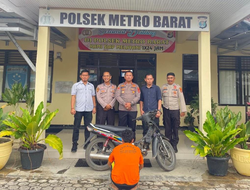 Berkat CCTV & Sepeda Ontel, Polres Metro Tangkap Pelaku Curanmor Tak Bisa Berkelit
