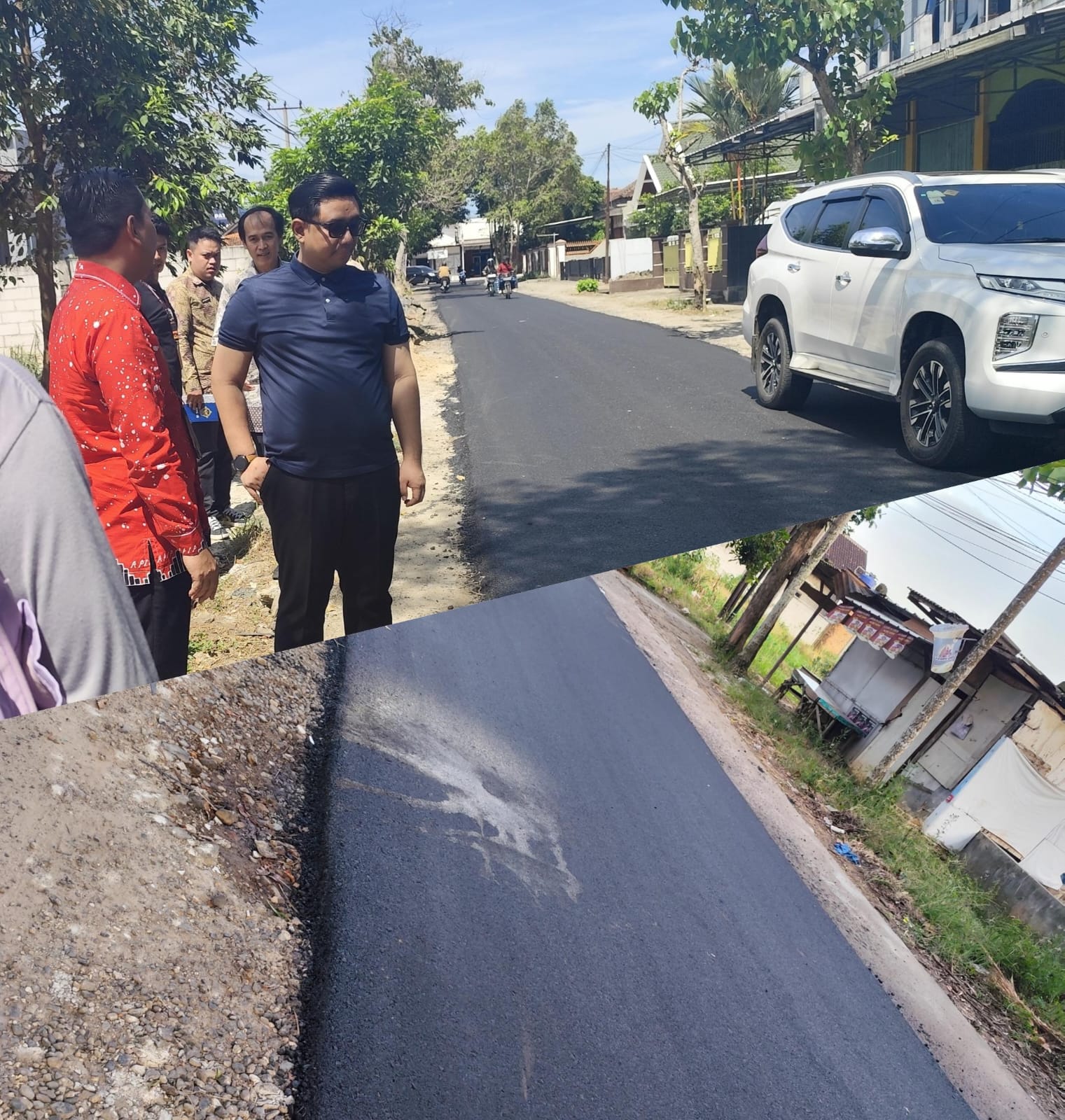 Proyek Jalan Pala Metro Timur Mendapat Perhatian Wakil Walikota