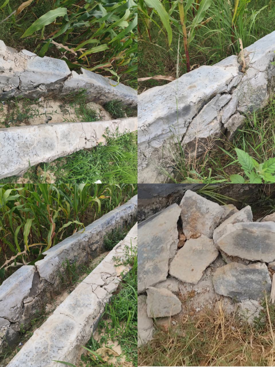 Proyek Drainase di Jalan Karet Metro Pusat Diduga Asal-Asalan: Bentuk, Meterial Rapuh dan Kerusakan Sangat Parah