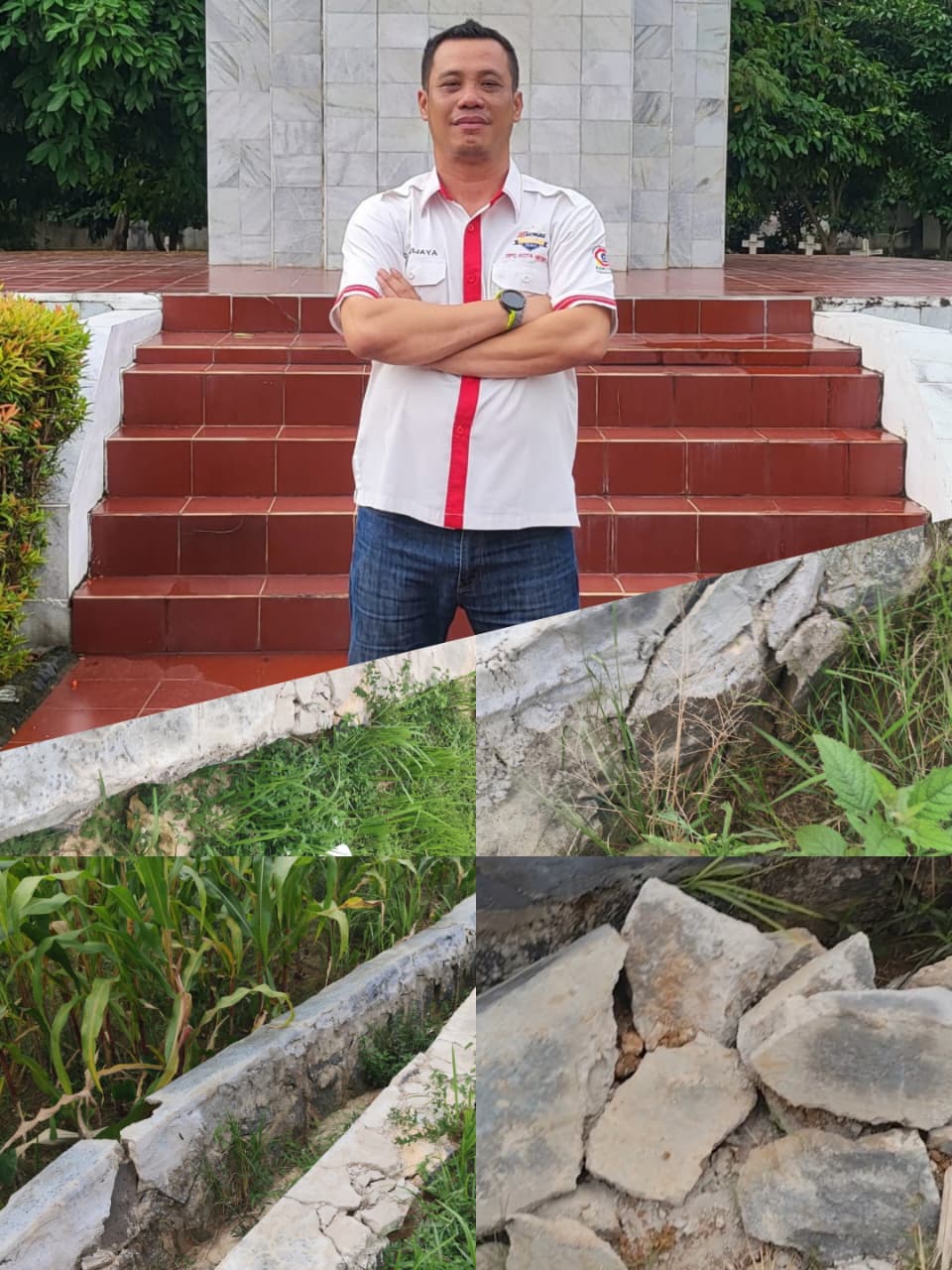 Ketua Askonas Kota Metro Soroti Proyek Infrastruktur Provinsi yang ada di Jalan Karet, Metro Pusat